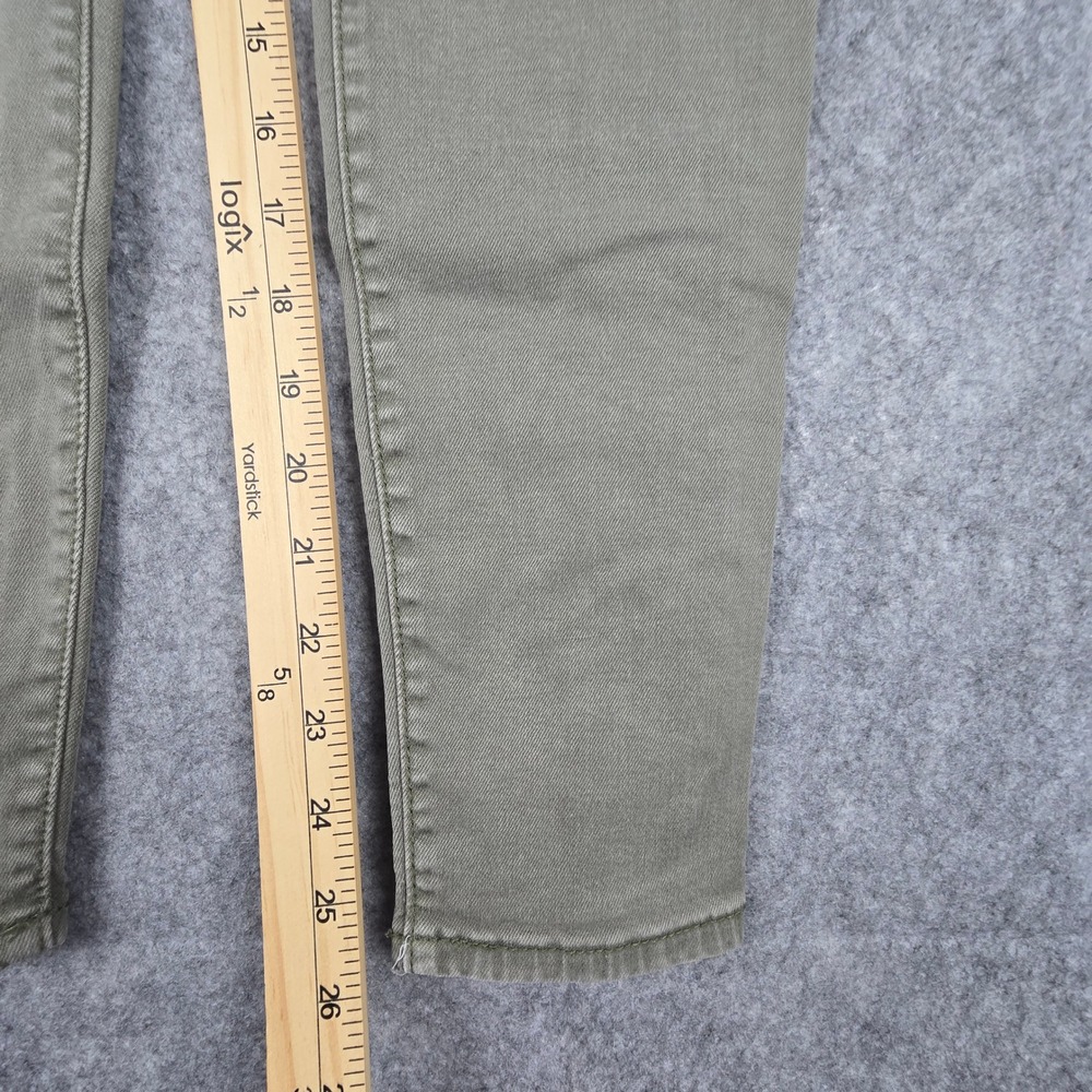 Buffalo David Bitton Havana Jeans Womens 12/32 Olive Green High Rise Skinny Pant - Picture 5 of 9